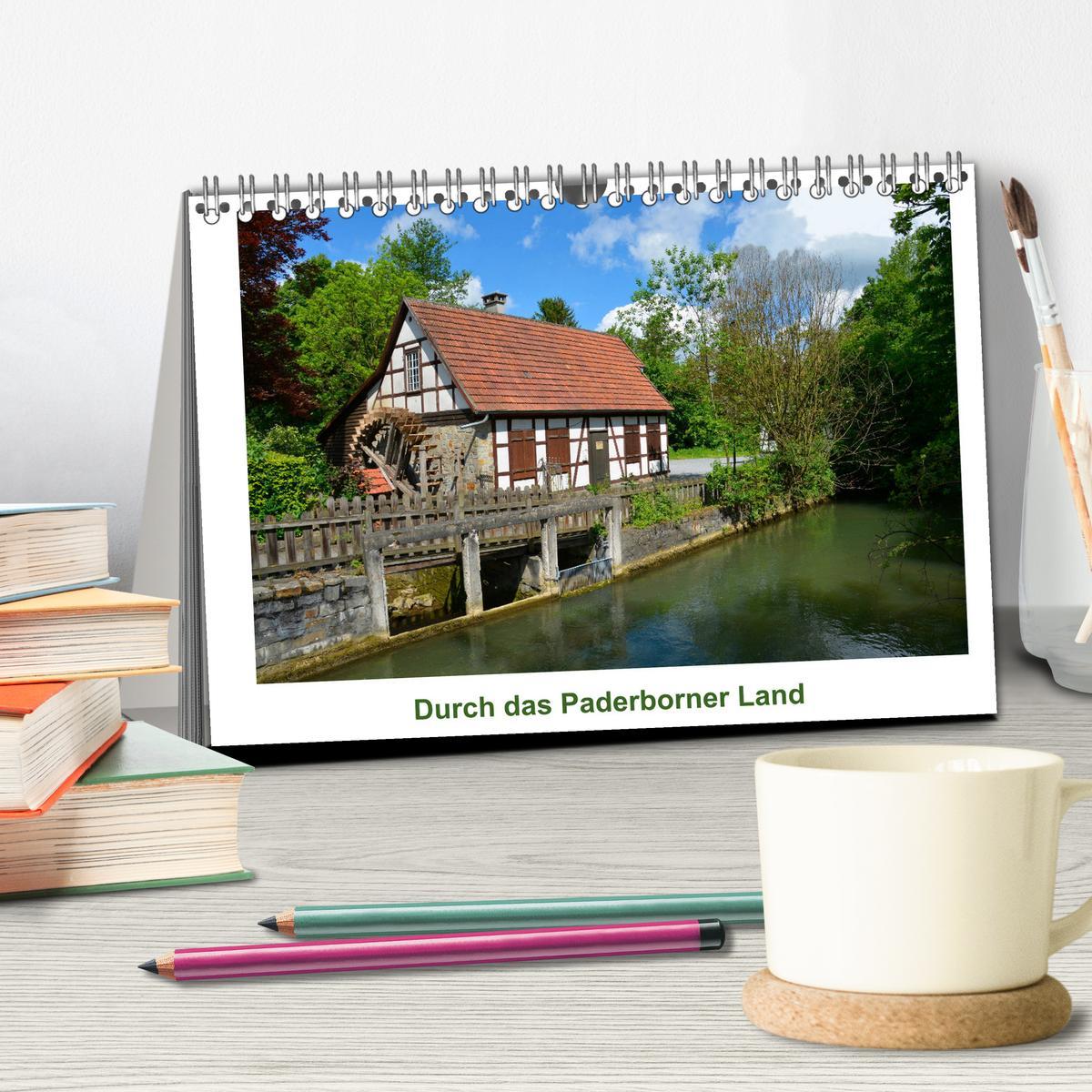 Bild: 9783435170975 | Durch das Paderborner Land (Tischkalender 2025 DIN A5 quer),...