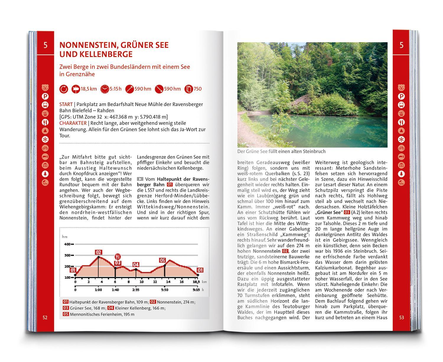 Bild: 9783991217527 | KOMPASS Wanderführer Naturpark Teutoburger Wald mit Wiehen- und...