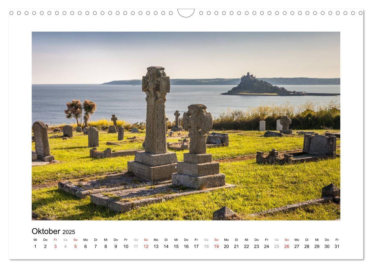 Bild: 9783435674381 | Cornwall - Land zwischen den Meeren (Wandkalender 2025 DIN A3...