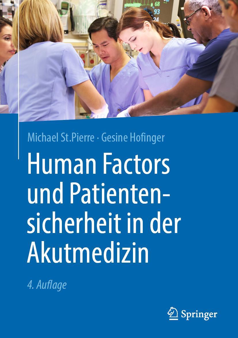 Cover: 9783662604847 | Human Factors und Patientensicherheit in der Akutmedizin | Buch | xii