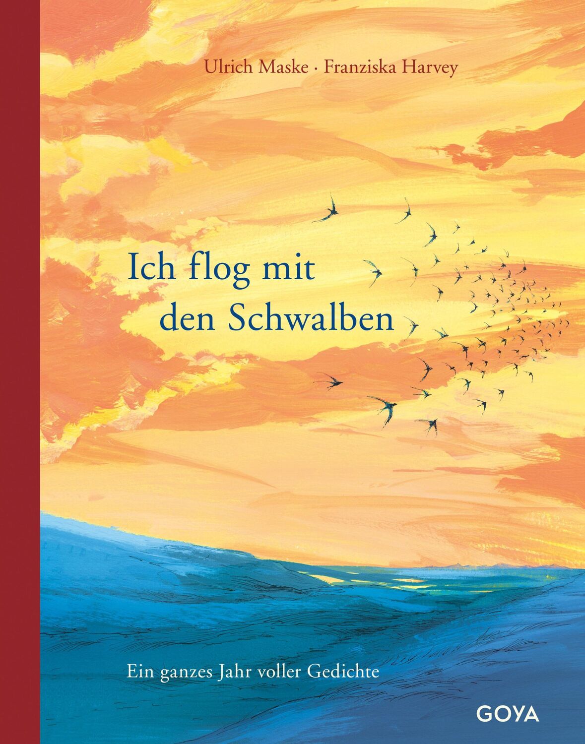 Cover: 9783833748011 | Ich flog mit den Schwalben. Ein ganzes Jahr voller Gedichte | Maske