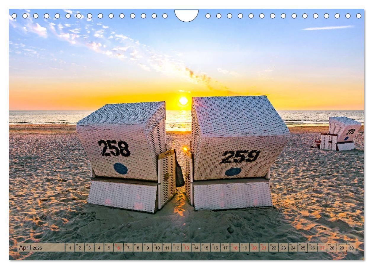 Bild: 9783435219841 | SYLT-LIEBE Atemberaubende Momente (Wandkalender 2025 DIN A4 quer),...