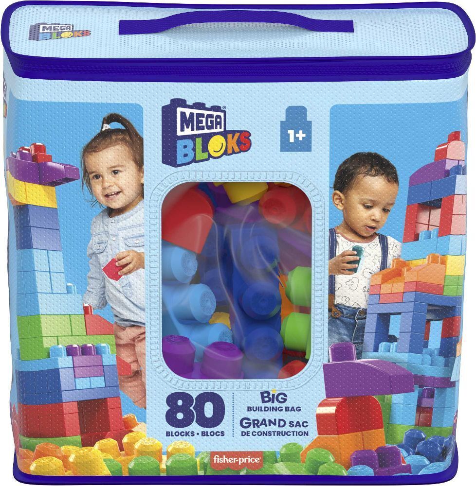 Cover: 65541083271 | Mega Bloks Bausteinebeutel bunt (80 Teile) | Stück | Beutel | DCH63