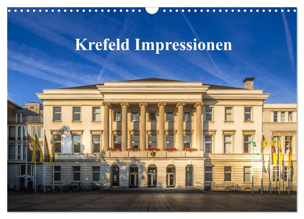 Cover: 9783435343850 | Krefeld Impressionen (Wandkalender 2025 DIN A3 quer), CALVENDO...