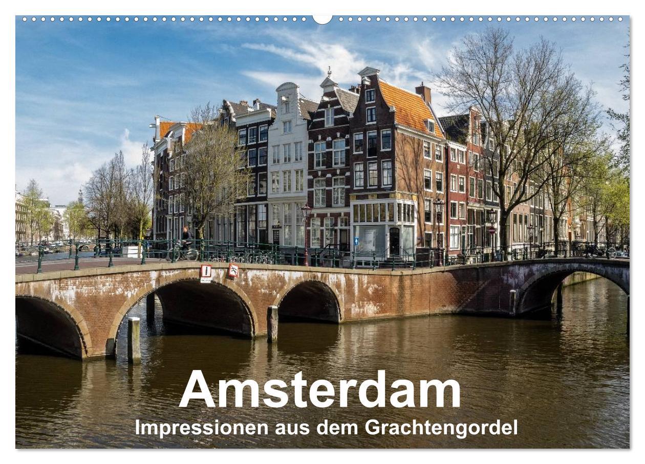 Cover: 9783435609444 | Amsterdam - Impressionen aus dem Grachtengordel (Wandkalender 2025...