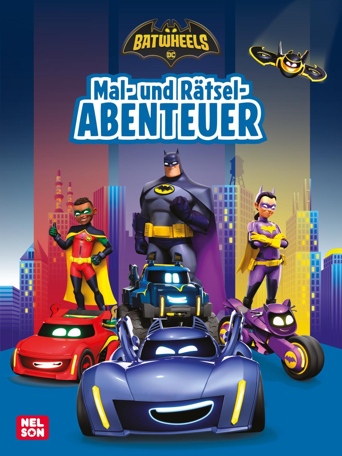 Cover: 9783845127989 | DC Batwheels: Mal- und Rätselabenteuer | Taschenbuch | DC Universum