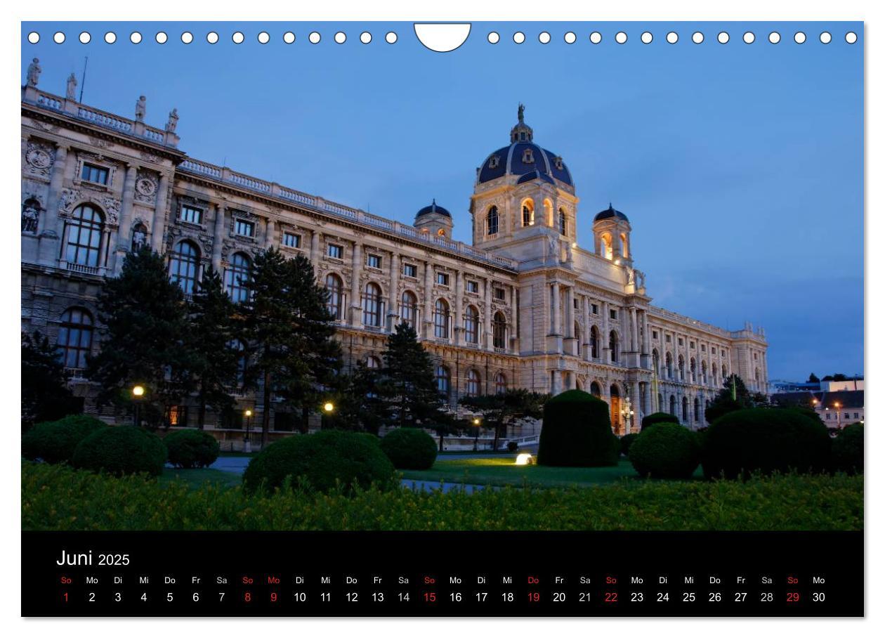 Bild: 9783435829620 | Wien (Wandkalender 2025 DIN A4 quer), CALVENDO Monatskalender | Strutz