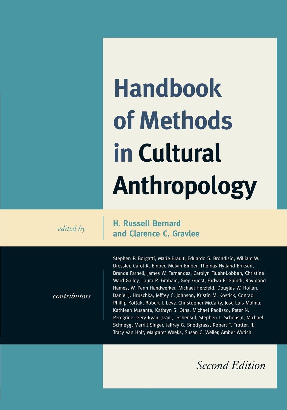 Cover: 9780759120716 | Handbook of Methods in Cultural Anthropology | Bernard (u. a.) | Buch