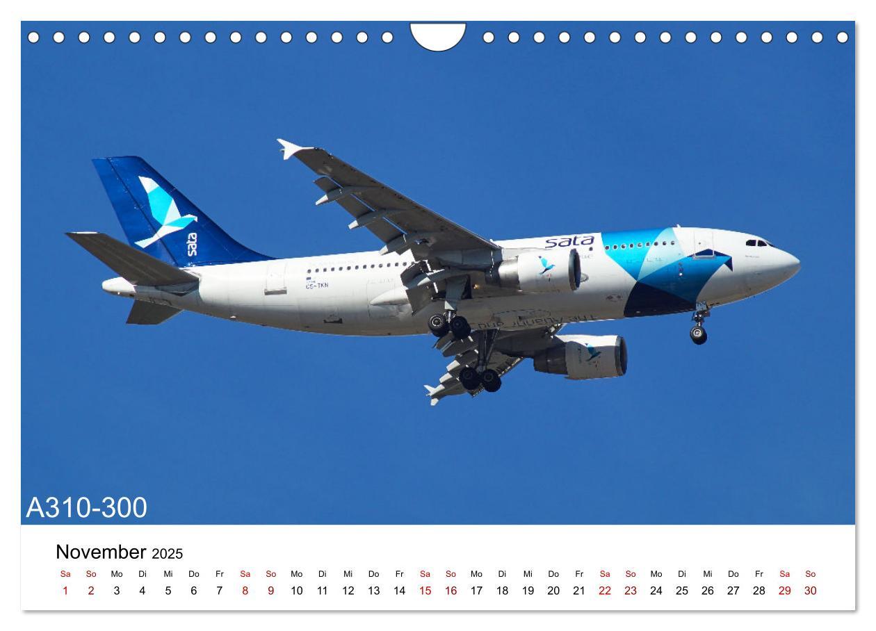 Bild: 9783383970023 | Flugzeuge von Airbus (Wandkalender 2025 DIN A4 quer), CALVENDO...