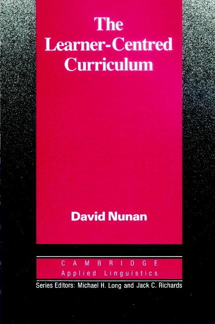 Cover: 9780521358439 | The Learner-Centred Curriculum | A Study in Second Language Teaching