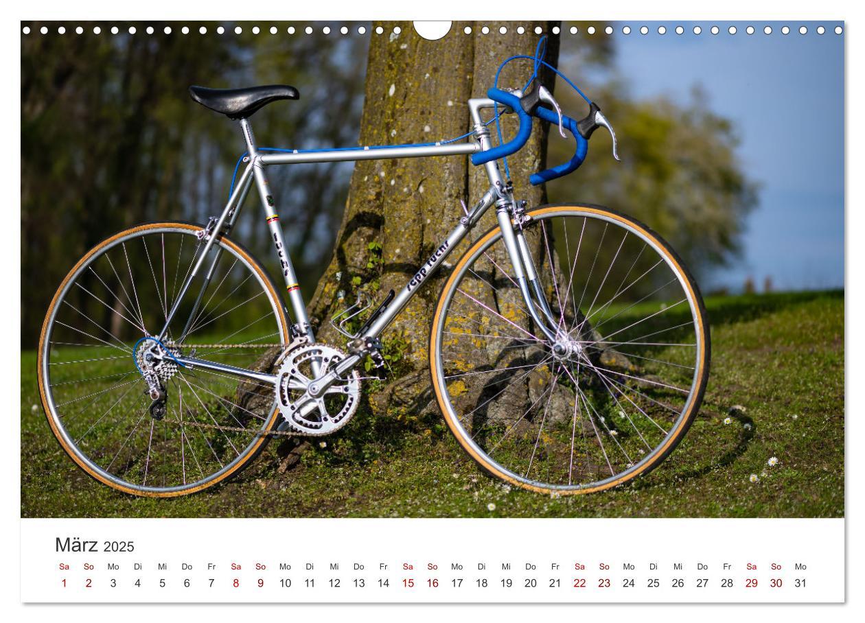 Bild: 9783435018284 | Stahlrenner - Rennrad-Klassiker aus Europa (Wandkalender 2025 DIN...