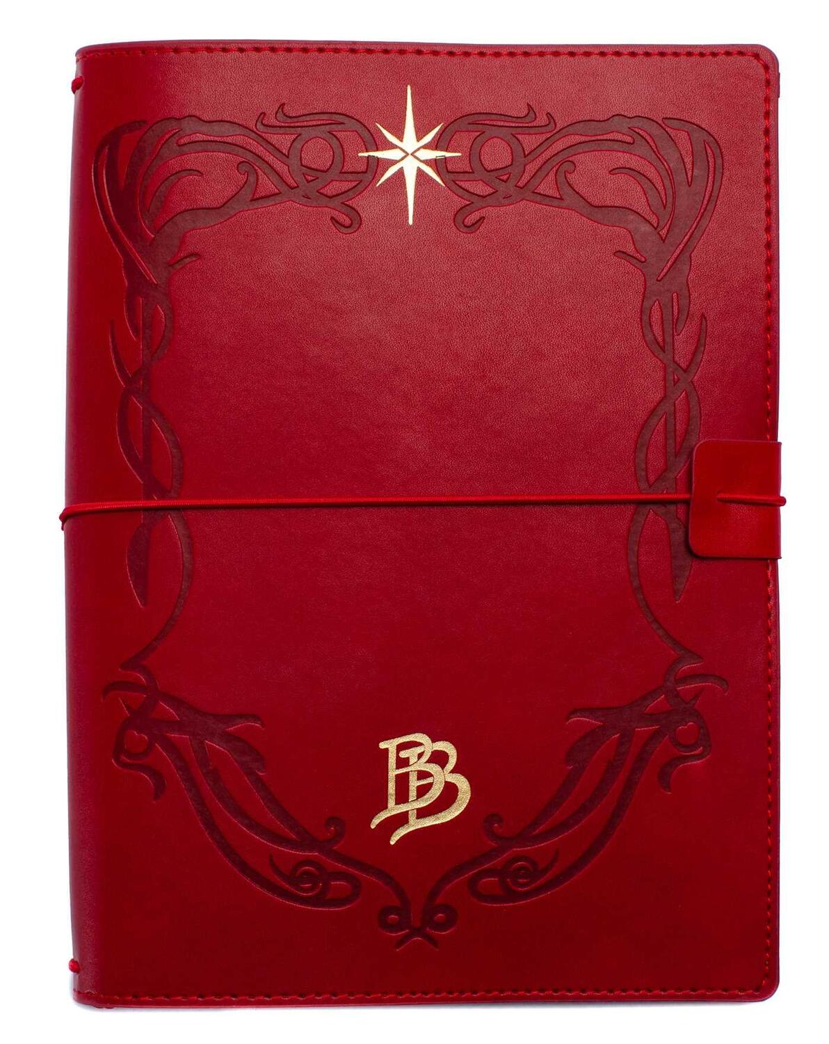 Cover: 9798886632545 | The Lord of the Rings: Red Book of Westmarch Traveler's Notebook Set