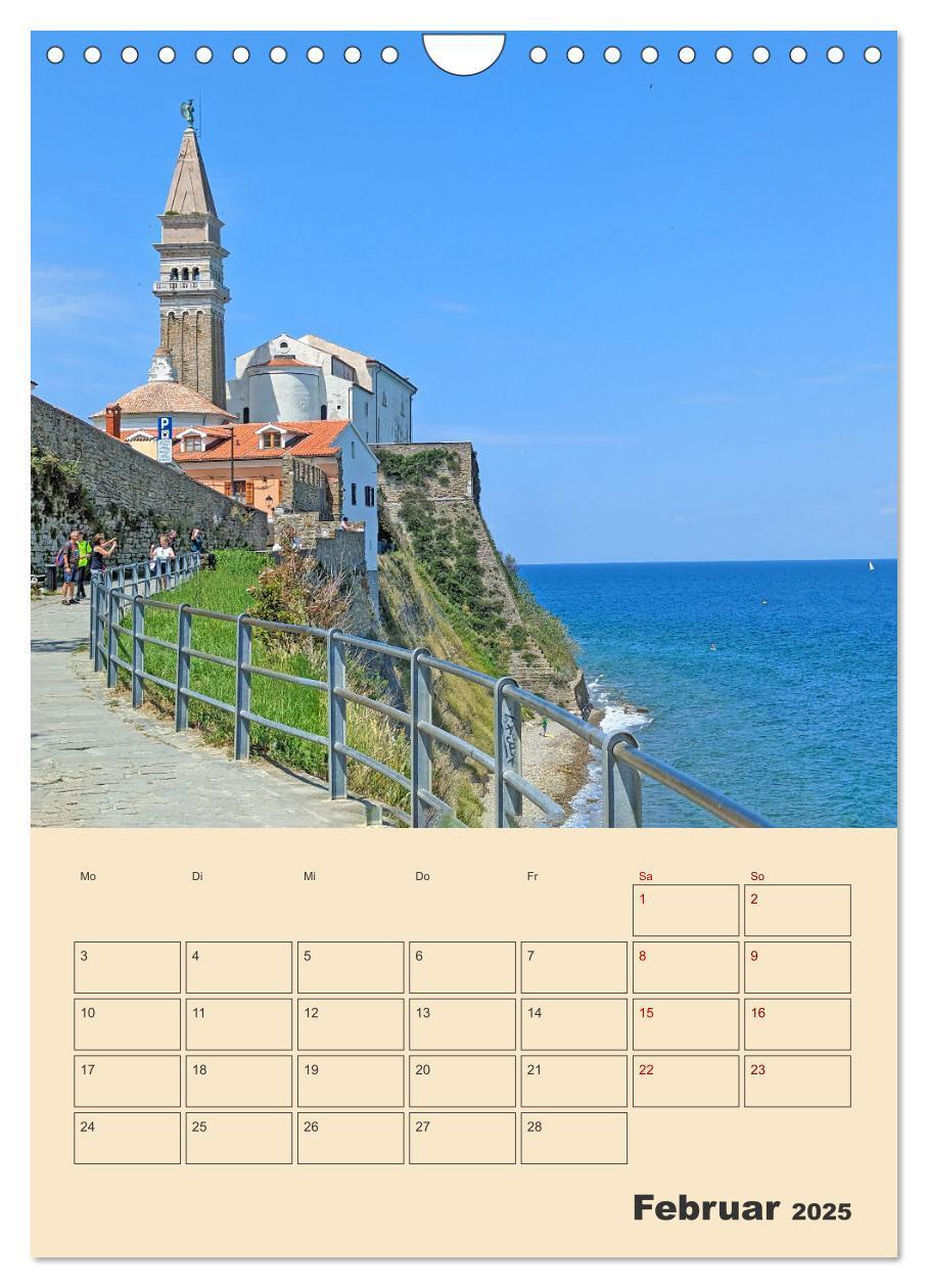 Bild: 9783435863440 | Piran, Sloweniens Perle am Mittelmeer (Wandkalender 2025 DIN A4...