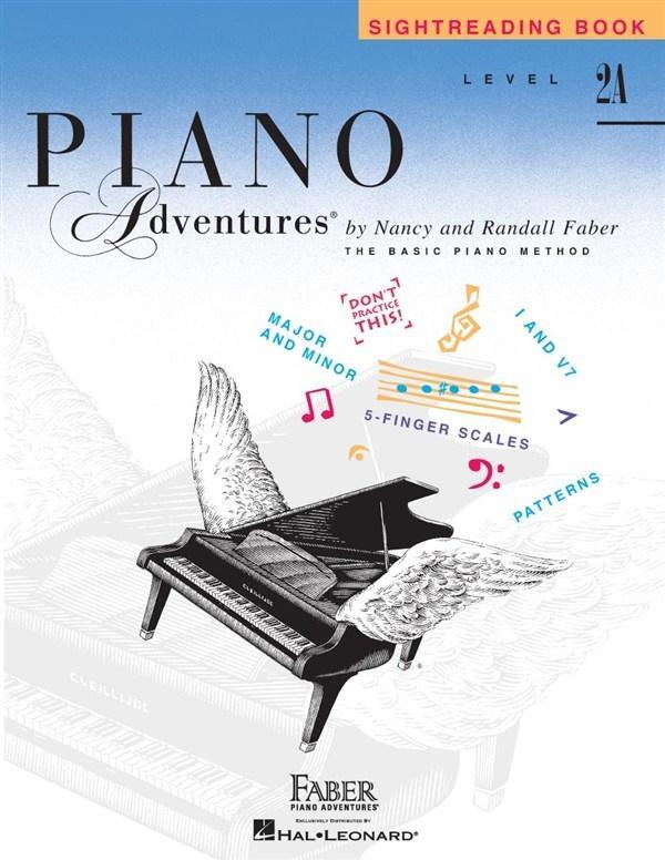 Cover: 9781616776381 | Piano Adventures - Sightreading Book - Level 2a | Nancy Faber (u. a.)