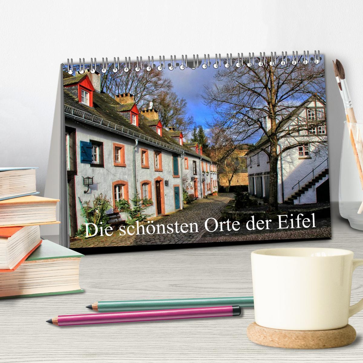 Bild: 9783435487042 | Die schönsten Orte der Eifel (Tischkalender 2025 DIN A5 quer),...