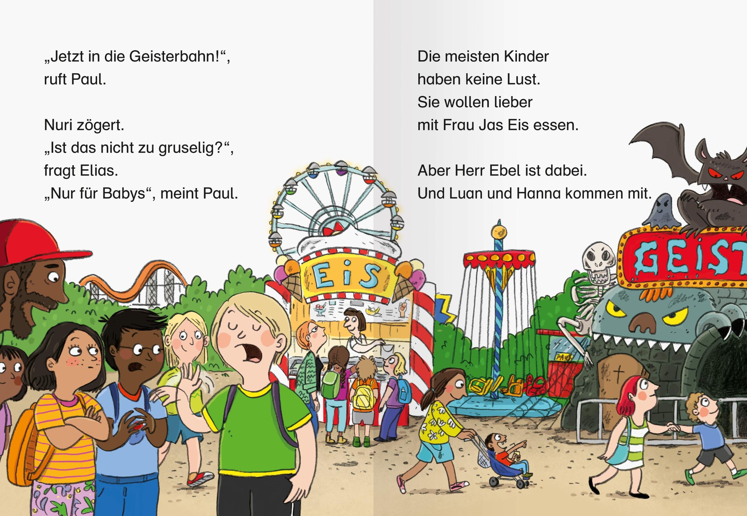 Bild: 9783473463688 | Leserabe 1. Lesestufe - Aufregung im Freizeitpark | Anja Kiel | Buch