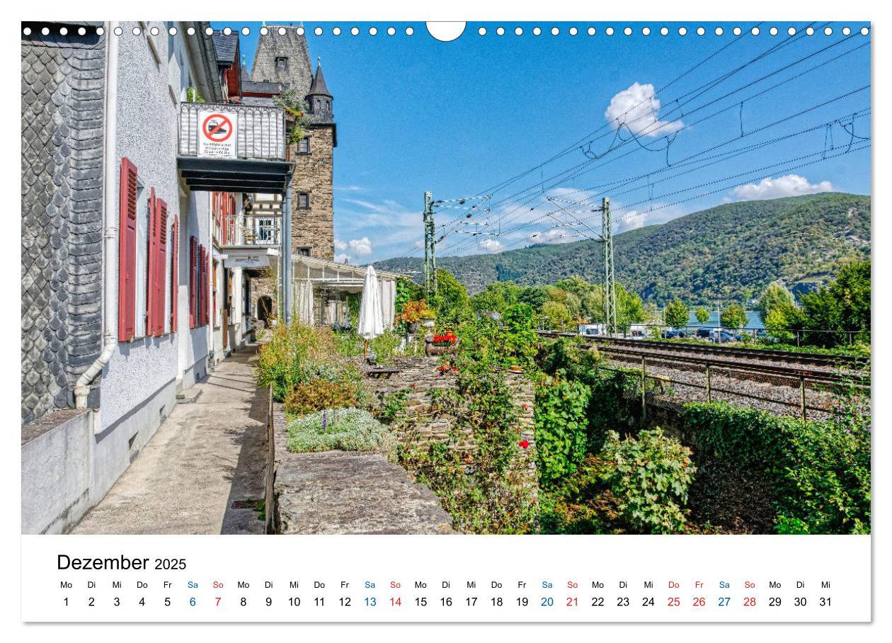 Bild: 9783435161300 | Bacharach - Fachwerkromantik am Rhein (Wandkalender 2025 DIN A3...