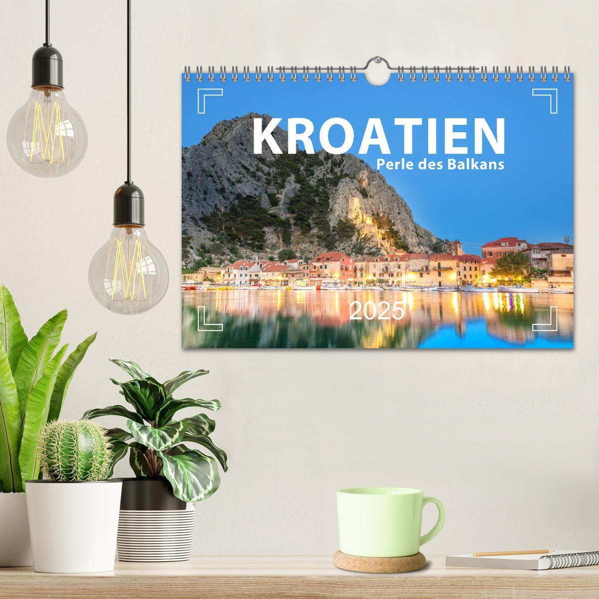 Bild: 9783383791567 | Kroatien - Perle des Balkans (Wandkalender 2025 DIN A4 quer),...