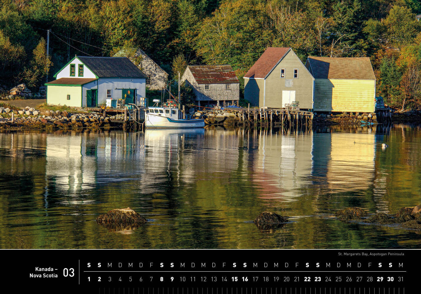 Bild: 9783968555294 | 360° Kanada - Nova Scotia Premiumkalender 2025 | Christian Heeb | 2025