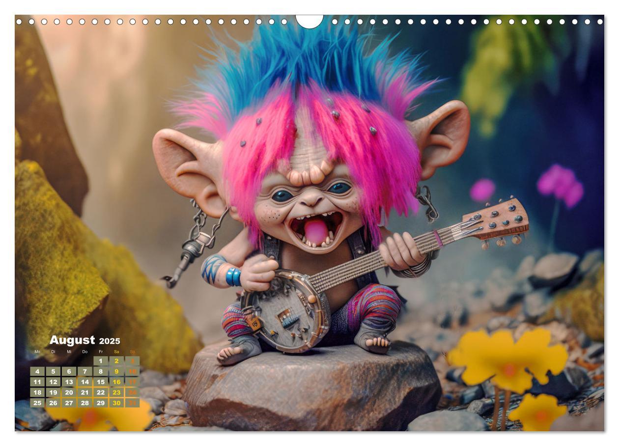 Bild: 9783383908934 | Trolls rocken ab (Wandkalender 2025 DIN A3 quer), CALVENDO...