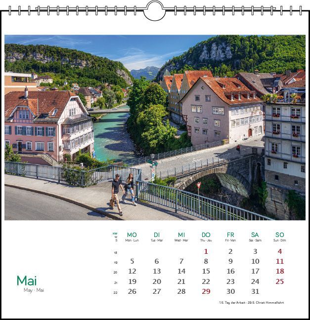 Bild: 9783861924111 | Östlicher Bodensee 2025 | Postkarten-Tischkalender | Fotografen | 2025