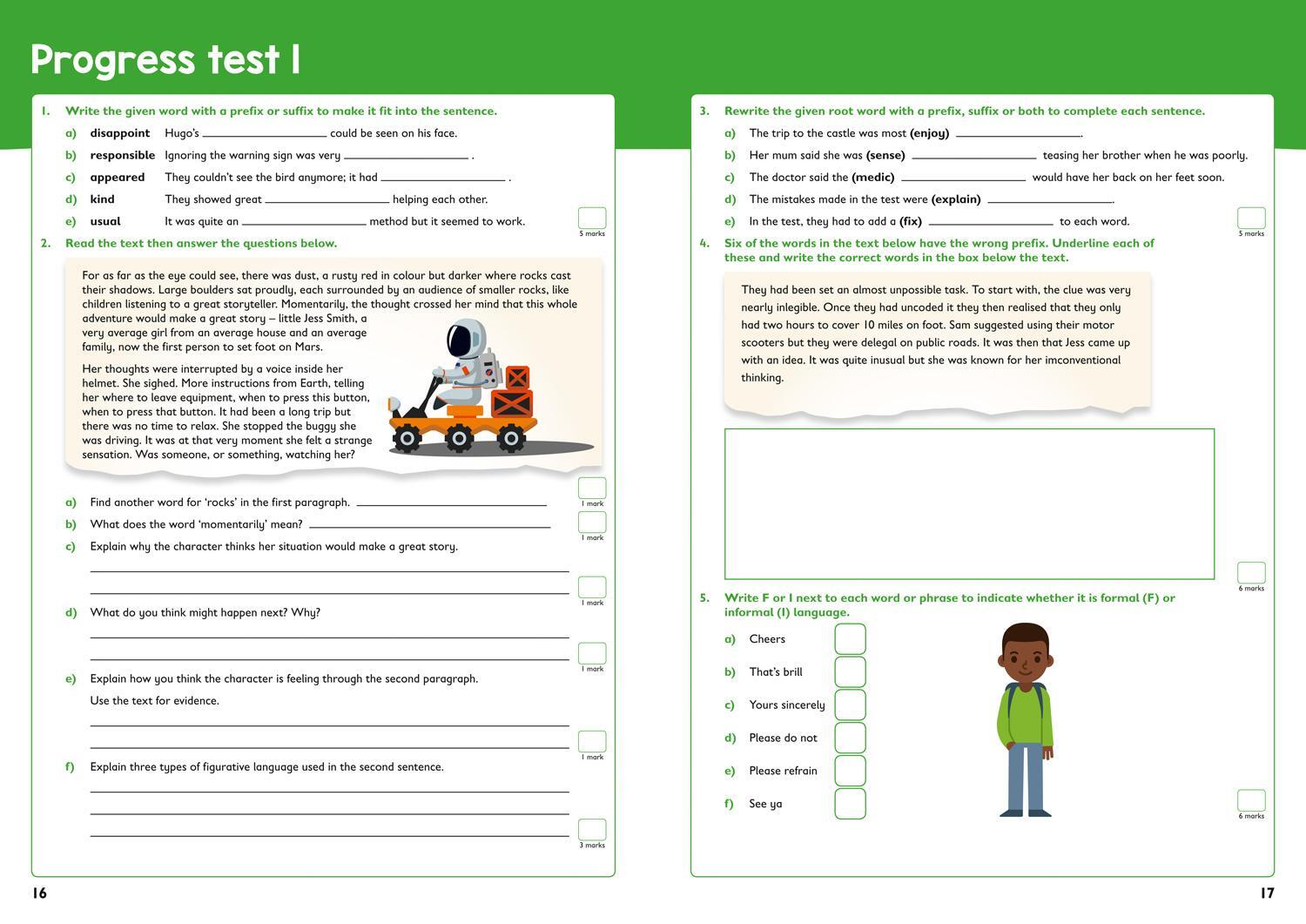 Bild: 9780008398828 | Year 6 Maths and English KS2 Targeted Study &amp; Practice Book | Ks2