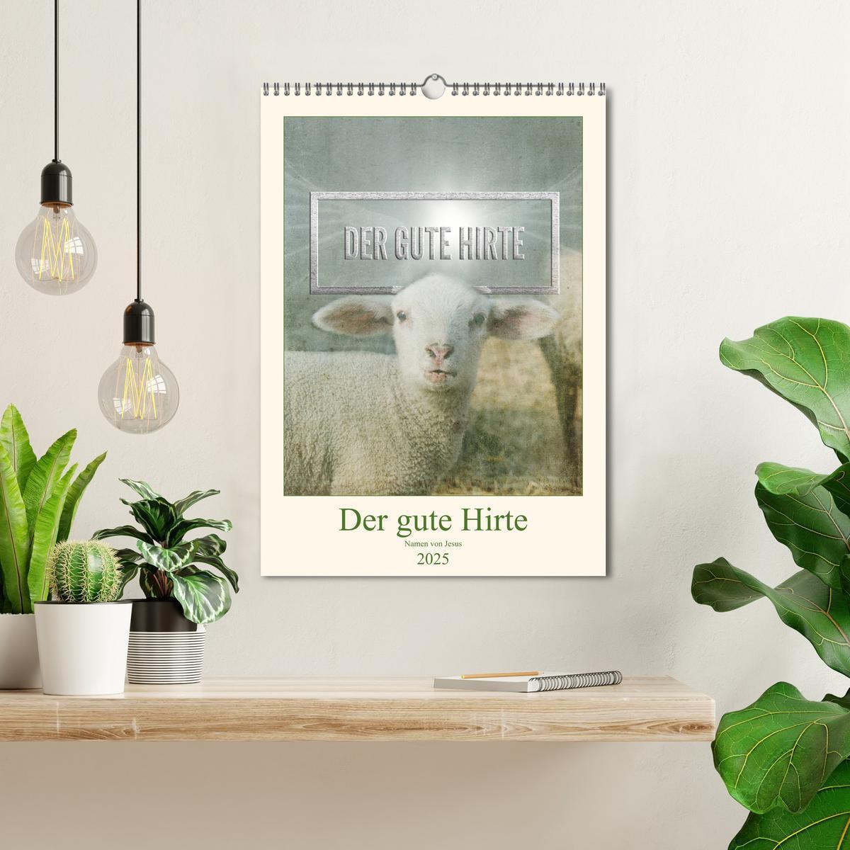 Bild: 9783435975938 | Namen von Jesus (Wandkalender 2025 DIN A3 hoch), CALVENDO...