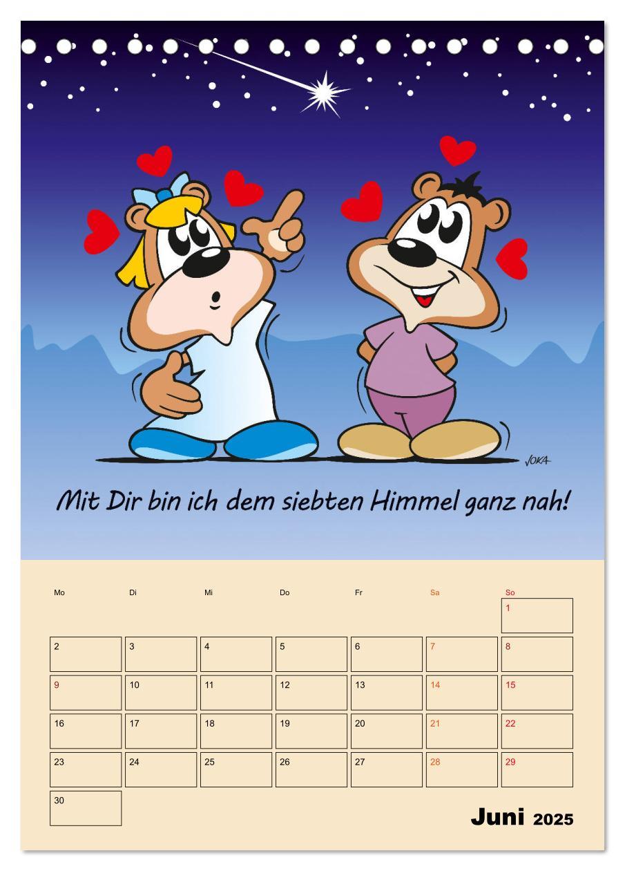 Bild: 9783435931408 | Ein Jahr mit Dir! (Tischkalender 2025 DIN A5 hoch), CALVENDO...