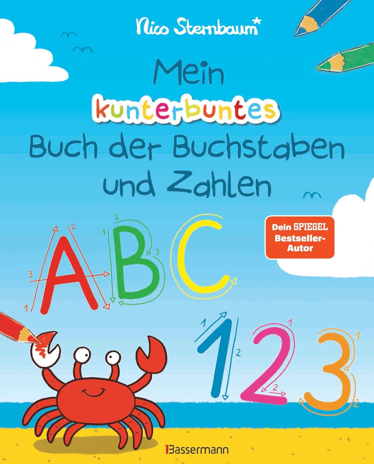 Cover: 9783809447641 | Mein kunterbuntes Buch der Buchstaben und Zahlen. Spielerisch das...