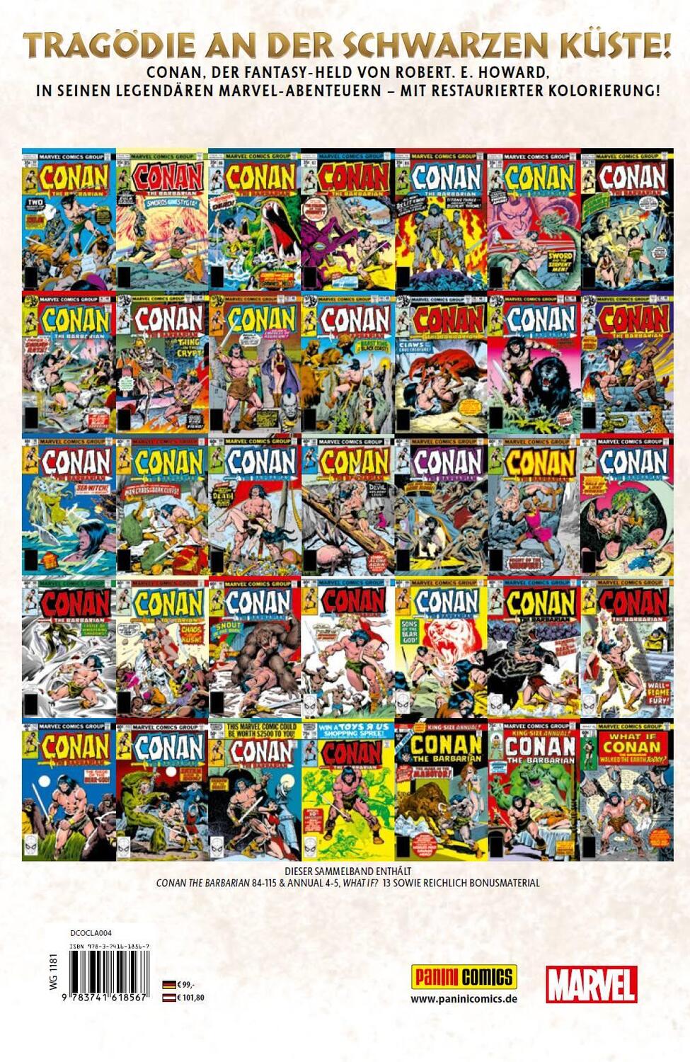 Rückseite: 9783741618567 | Conan der Barbar: Classic Collection | Bd. 4 | Roy Thomas (u. a.)