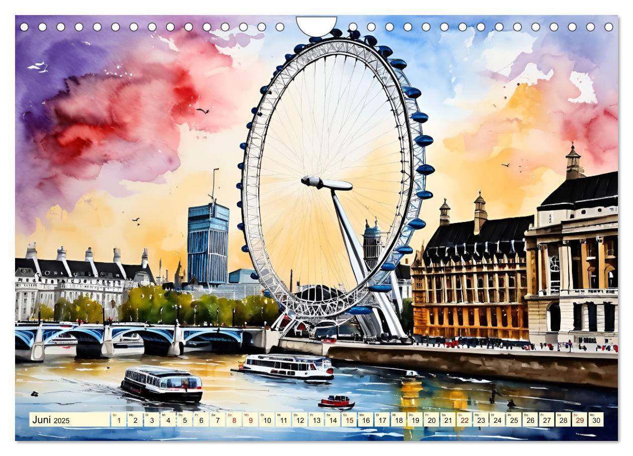 Bild: 9783457175019 | London - Metropole auf der Insel (Wandkalender 2025 DIN A4 quer),...