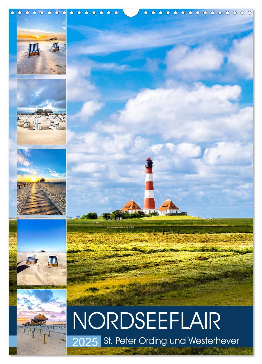 Cover: 9783435964321 | NORDSEEFLAIR - St. Peter Ording und Westerhever (Wandkalender 2025...