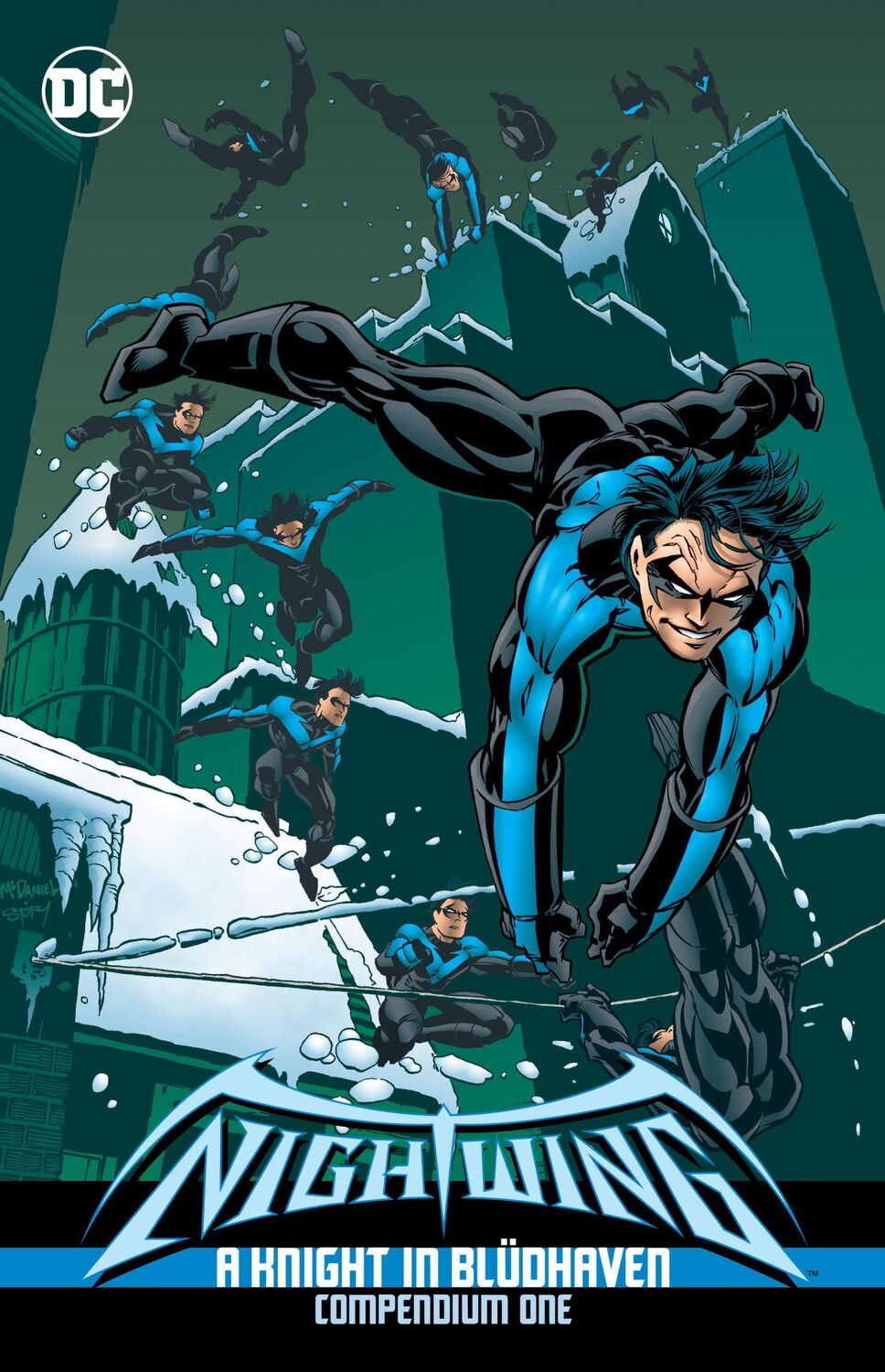 Cover: 9781779525864 | Nightwing: A Knight in Bludhaven Compendium Book One | Dixon (u. a.)