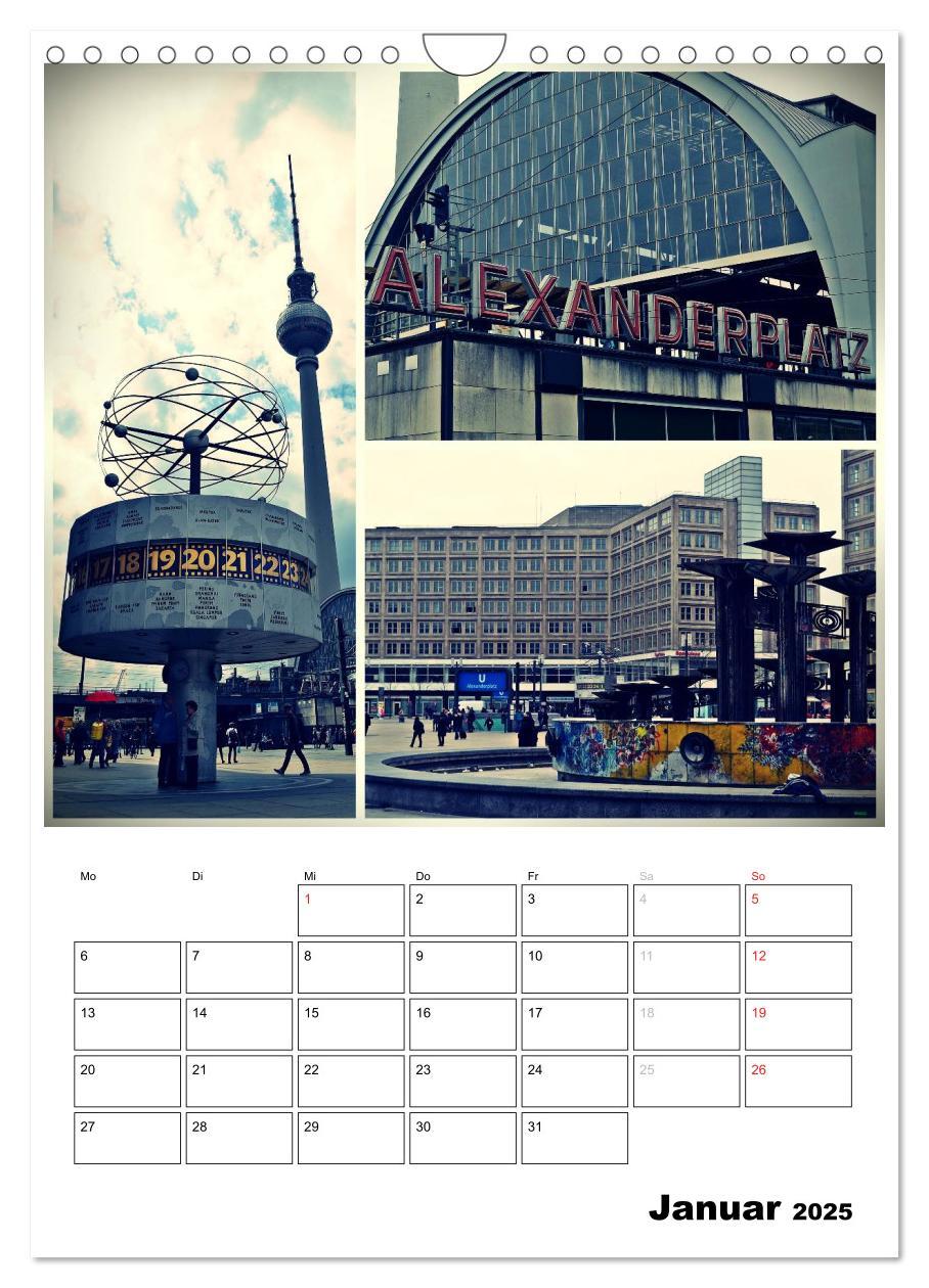 Bild: 9783457066386 | BERLIN / Planer (Wandkalender 2025 DIN A4 hoch), CALVENDO...