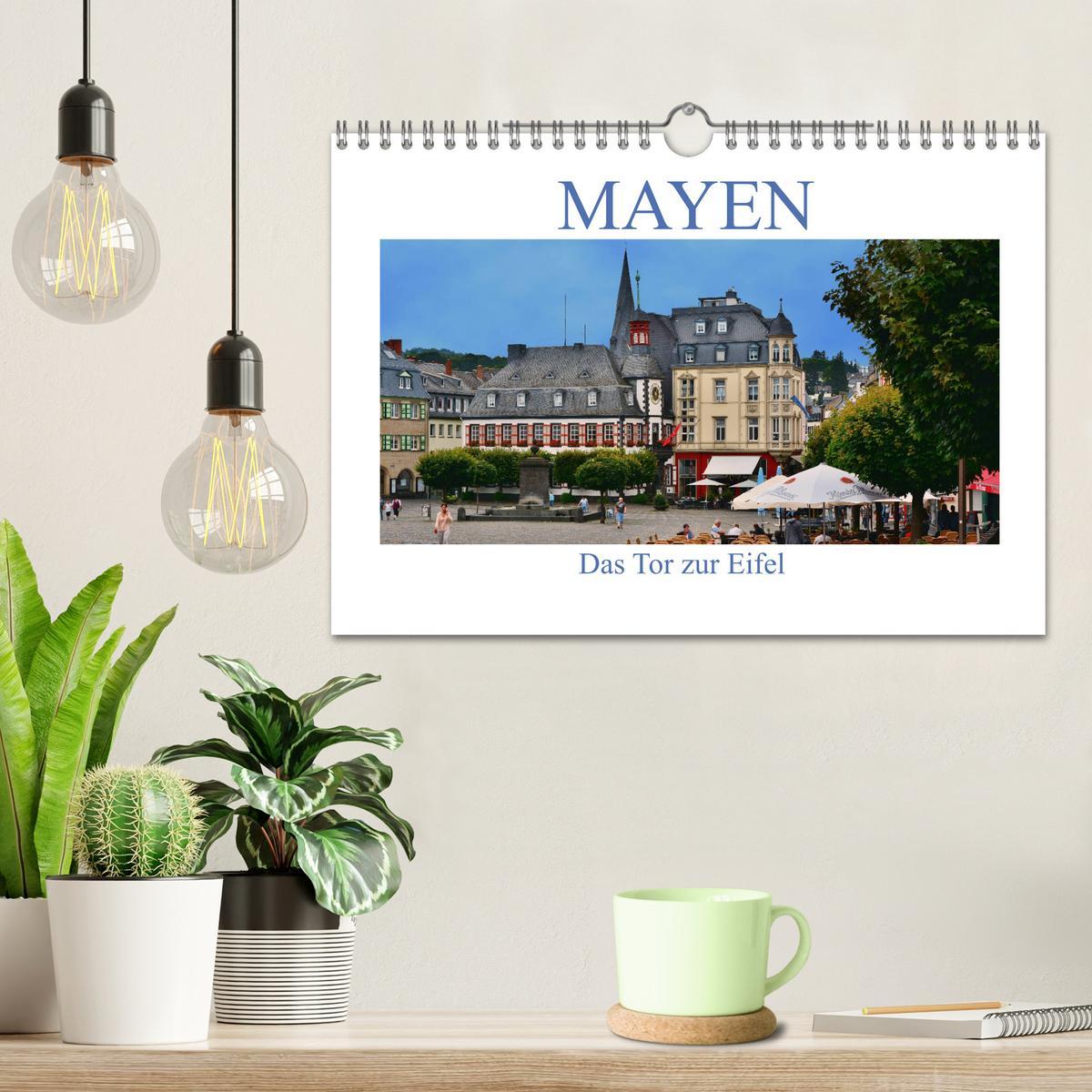 Bild: 9783435389728 | Mayen - Das Tor zur Eifel (Wandkalender 2025 DIN A4 quer), CALVENDO...