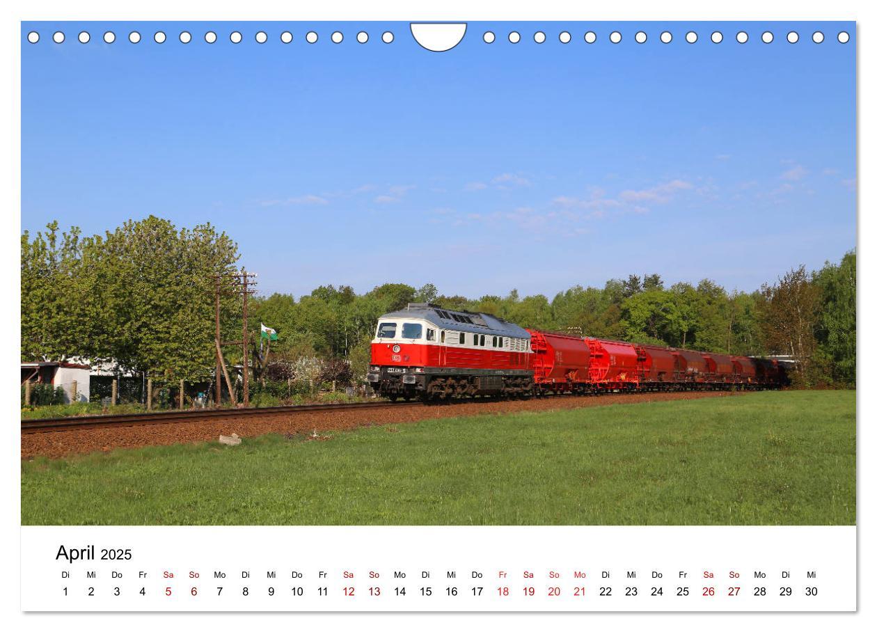 Bild: 9783435305384 | Eisenbahnen in Ostsachsen 2025 (Wandkalender 2025 DIN A4 quer),...