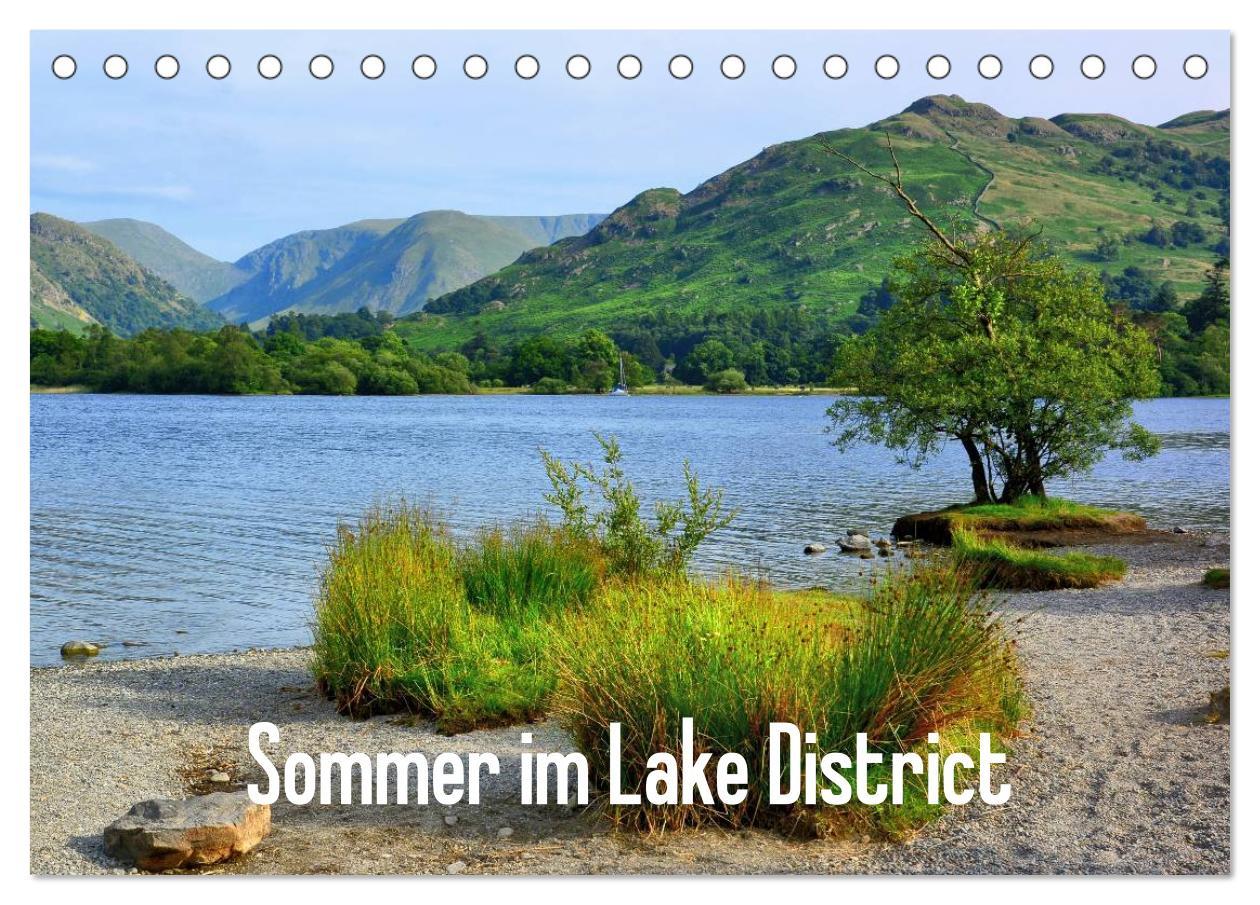 Cover: 9783435754762 | Sommer im Lake District (Tischkalender 2025 DIN A5 quer), CALVENDO...