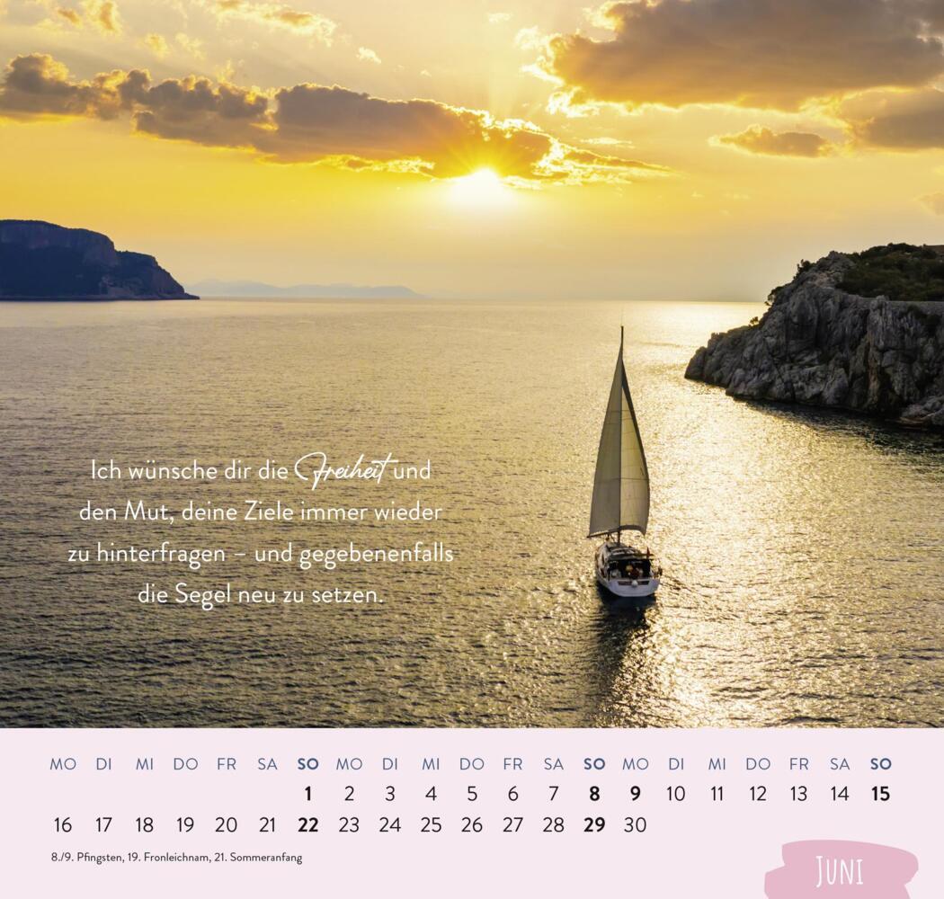 Bild: 4036442011911 | Wandkalender 2025: Was ich dir wünsche für deinen Weg | Groh Verlag