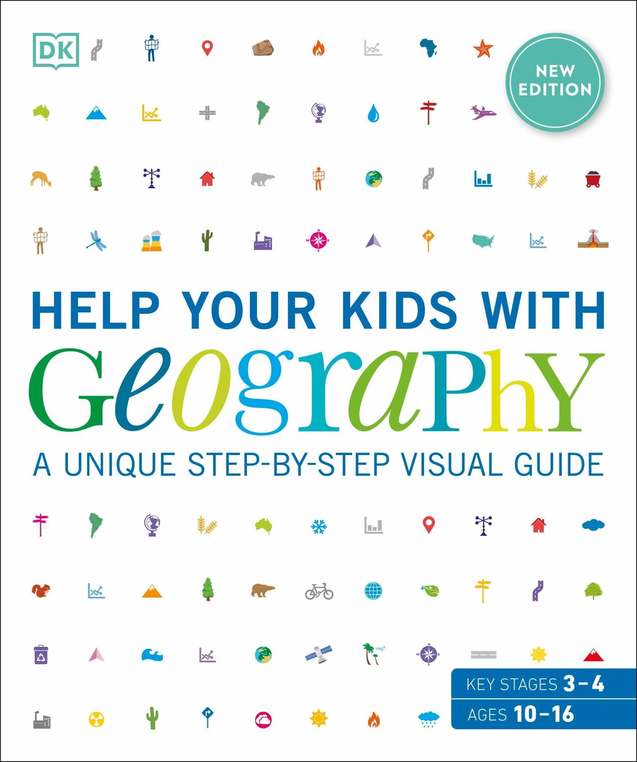 Cover: 9780241515624 | Help Your Kids with Geography, Ages 10-16 (Key Stages 3 &amp; 4) | Dk