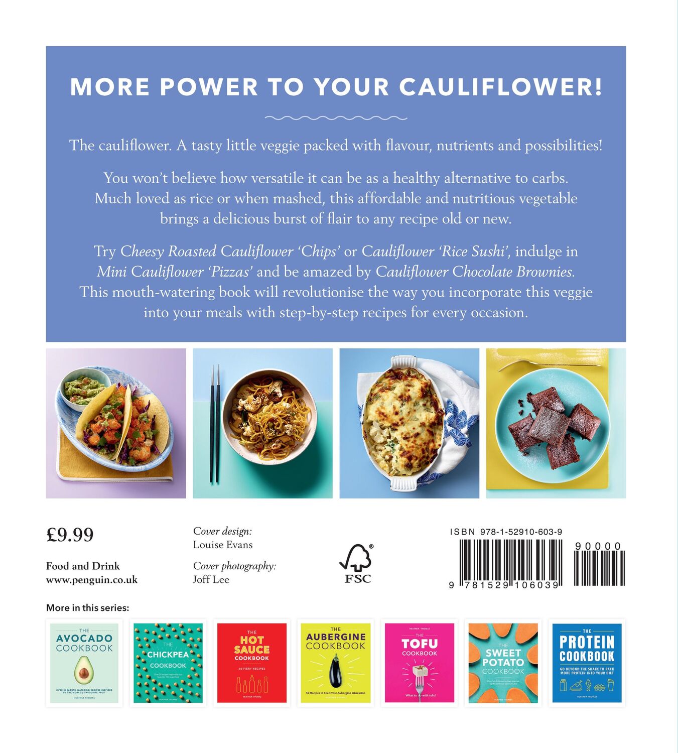 Rückseite: 9781529106039 | The Cauliflower Cookbook: Unleash the Cauli-Power! | Heather Thomas