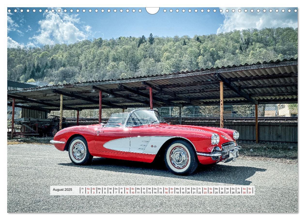 Bild: 9783383998232 | American Deam Car Corvette C1 (Wandkalender 2025 DIN A3 quer),...