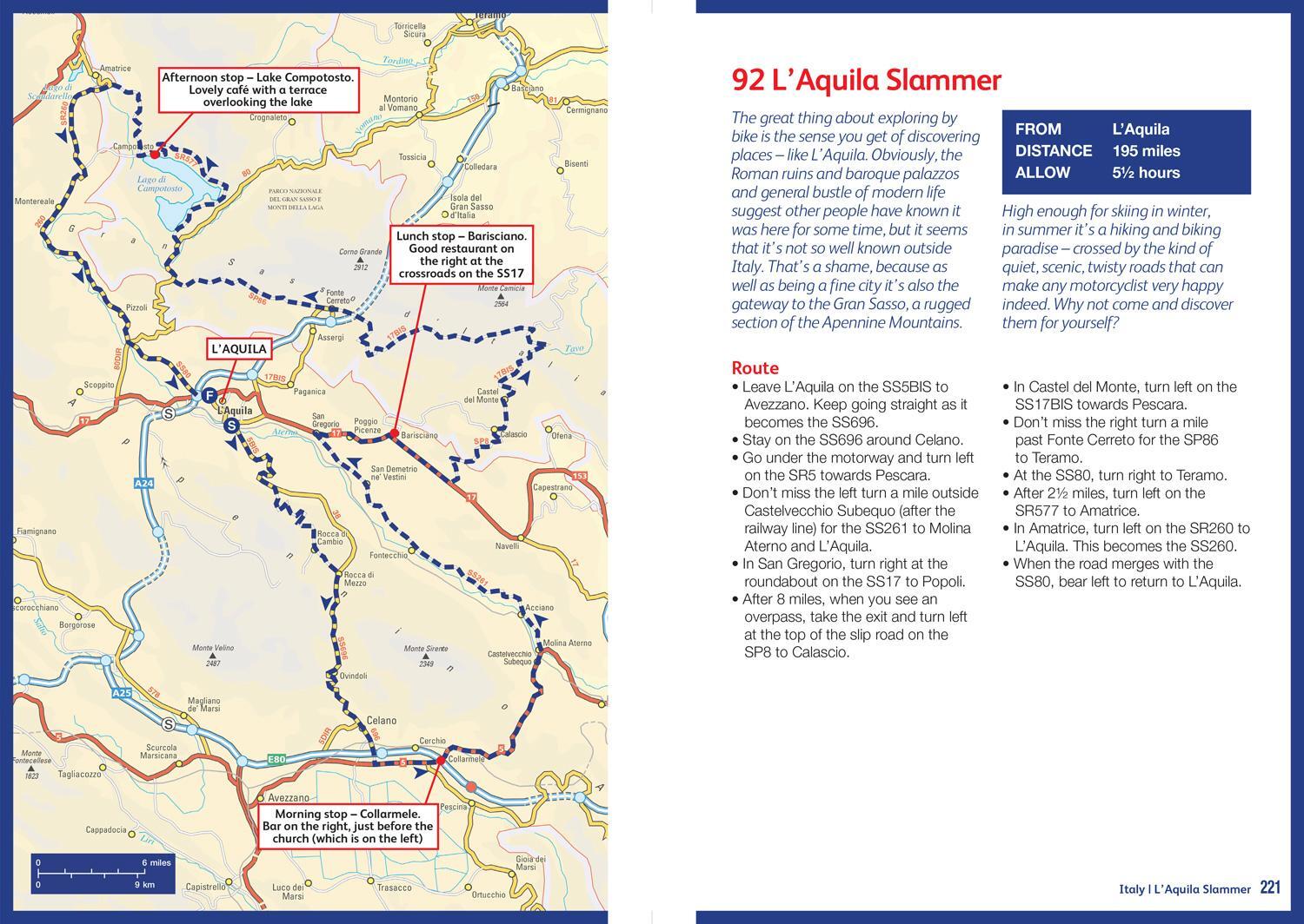 Bild: 9780008547837 | A -Z Europe for Bikers | 100 Scenic Routes Around Europe | Taschenbuch