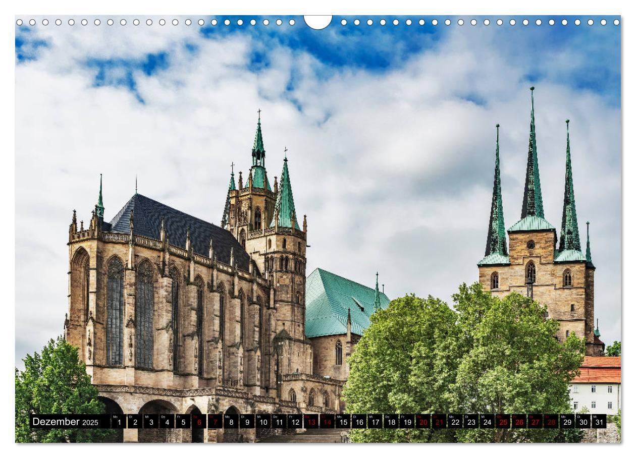 Bild: 9783435123032 | Ein Wochenende in Erfurt (Wandkalender 2025 DIN A3 quer), CALVENDO...