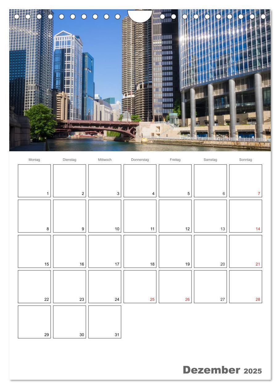 Bild: 9783457028001 | CHICAGO Terminplaner (Wandkalender 2025 DIN A4 hoch), CALVENDO...