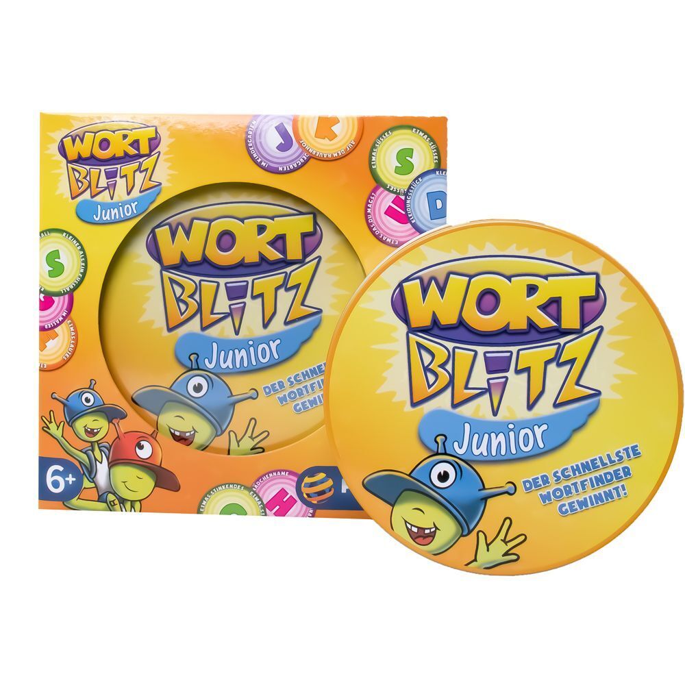 Bild: 4018928551616 | Wortblitz Junior (Kartenspiel) | Spiel | Deutsch | 2021 | HCM Kinzel