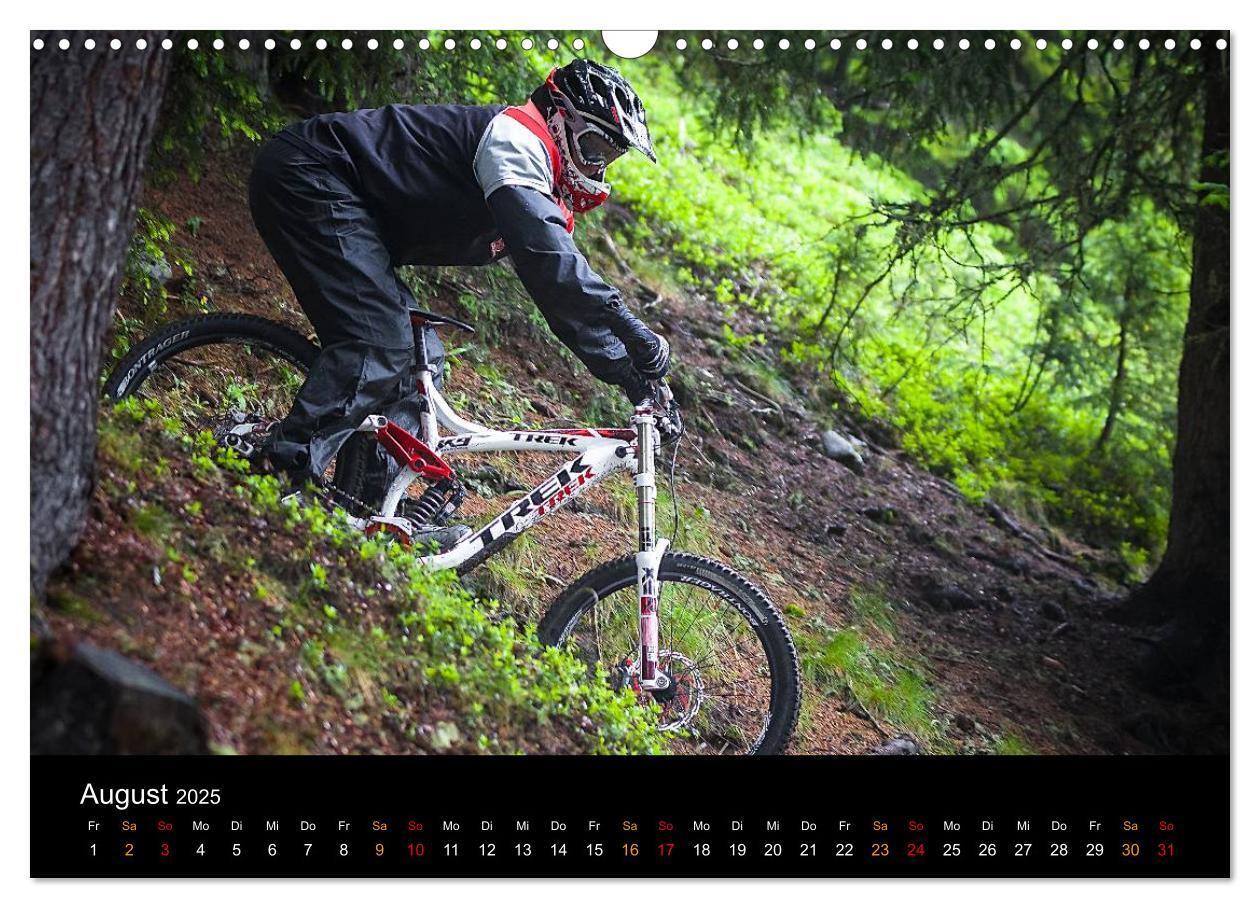 Bild: 9783435634811 | Mountainbike Freeride Momente (Wandkalender 2025 DIN A3 quer),...