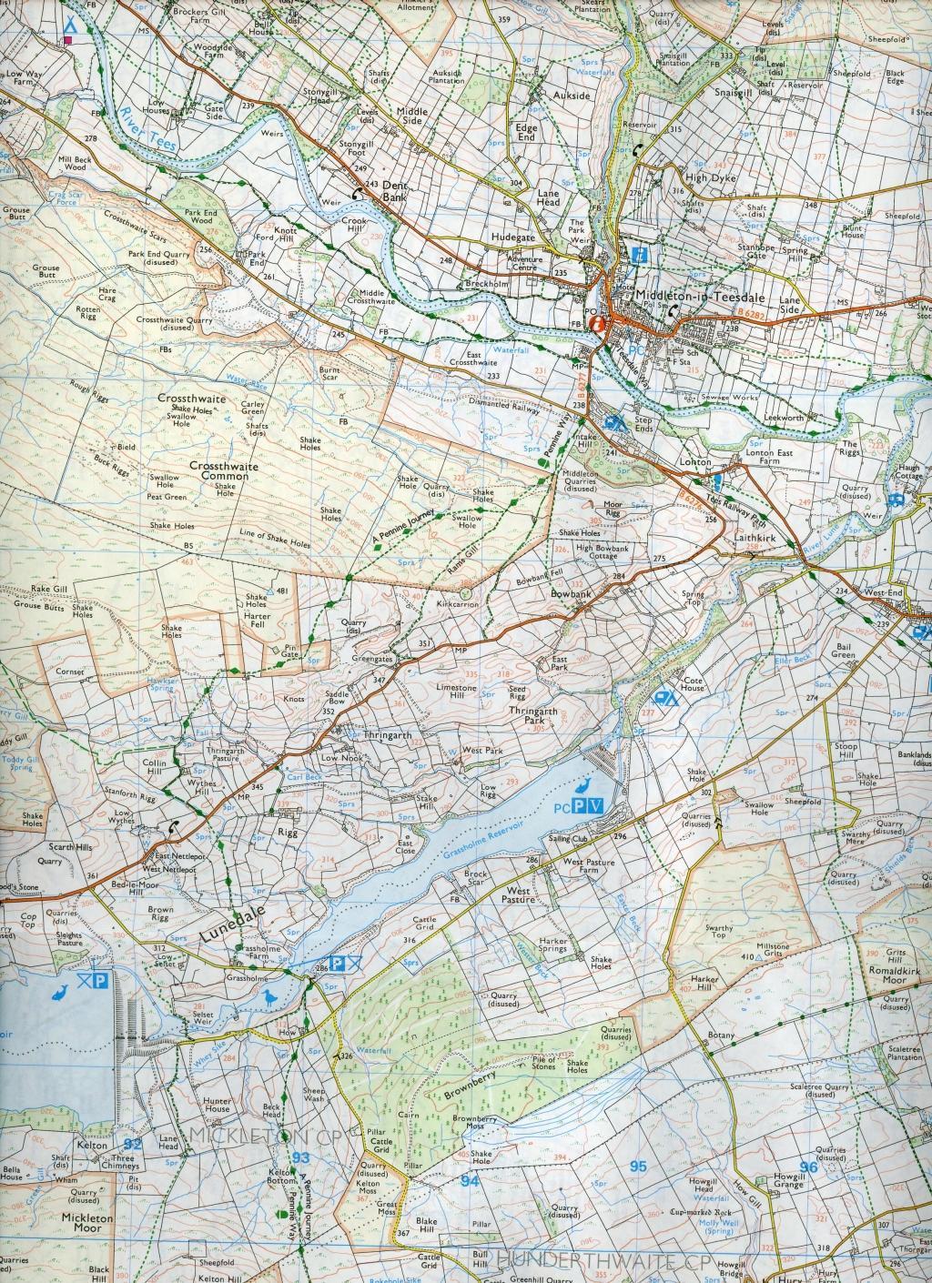 Bild: 9780319242704 | North Pennines - Teesdale &amp; Weardale | Ordnance Survey | (Land-)Karte