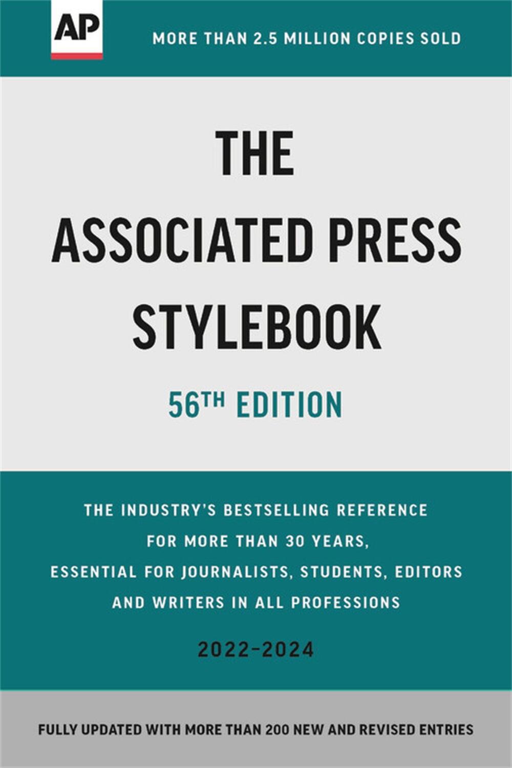 Cover: 9781541601659 | The Associated Press Stylebook: 2022-2024 | Associated Press | Buch