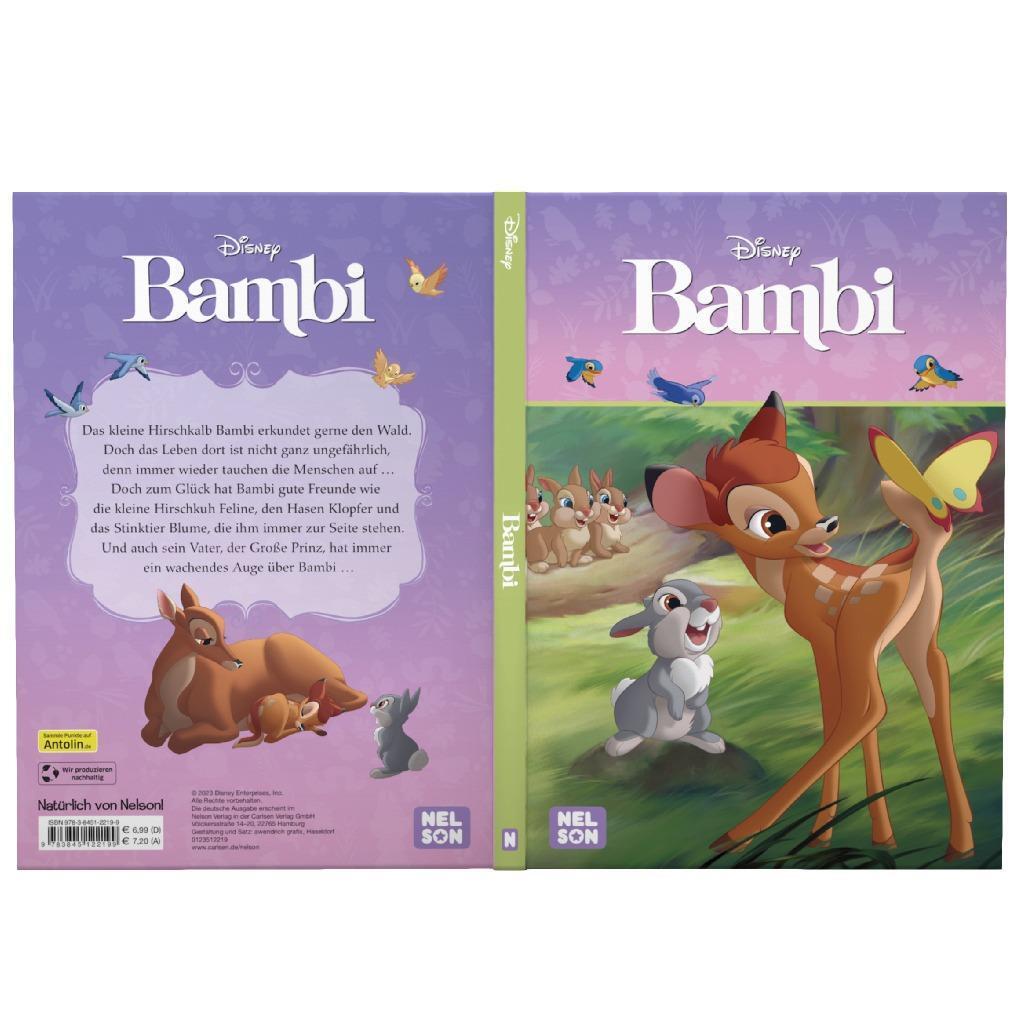 Bild: 9783845122199 | Disney Filmbuch zum Vorlesen: Bambi | Das Buch zum Film | Walt Disney