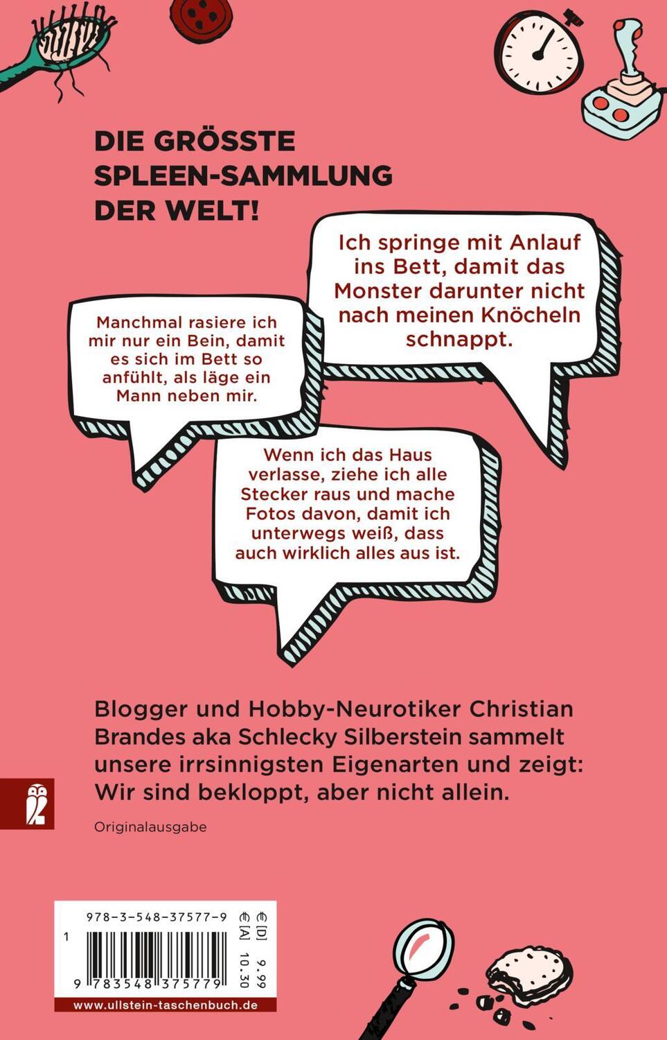 Rückseite: 9783548375779 | Ich kann keine Wurstzipfel essen | Christian Brandes (u. a.) | Buch